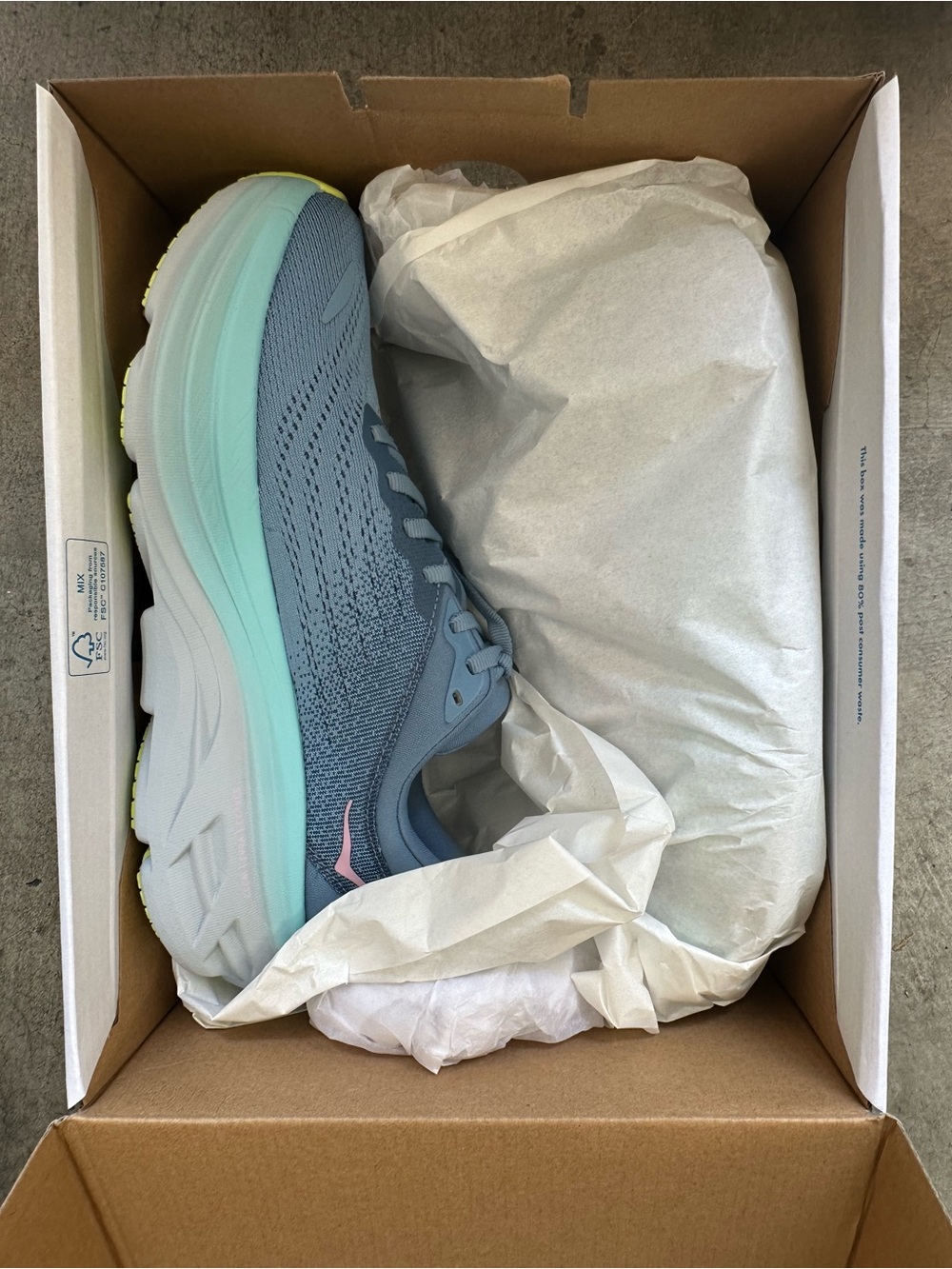 NEW HOKA Bondi 8/ Shadow, Dusk / size 7B - Picture 10 of 10